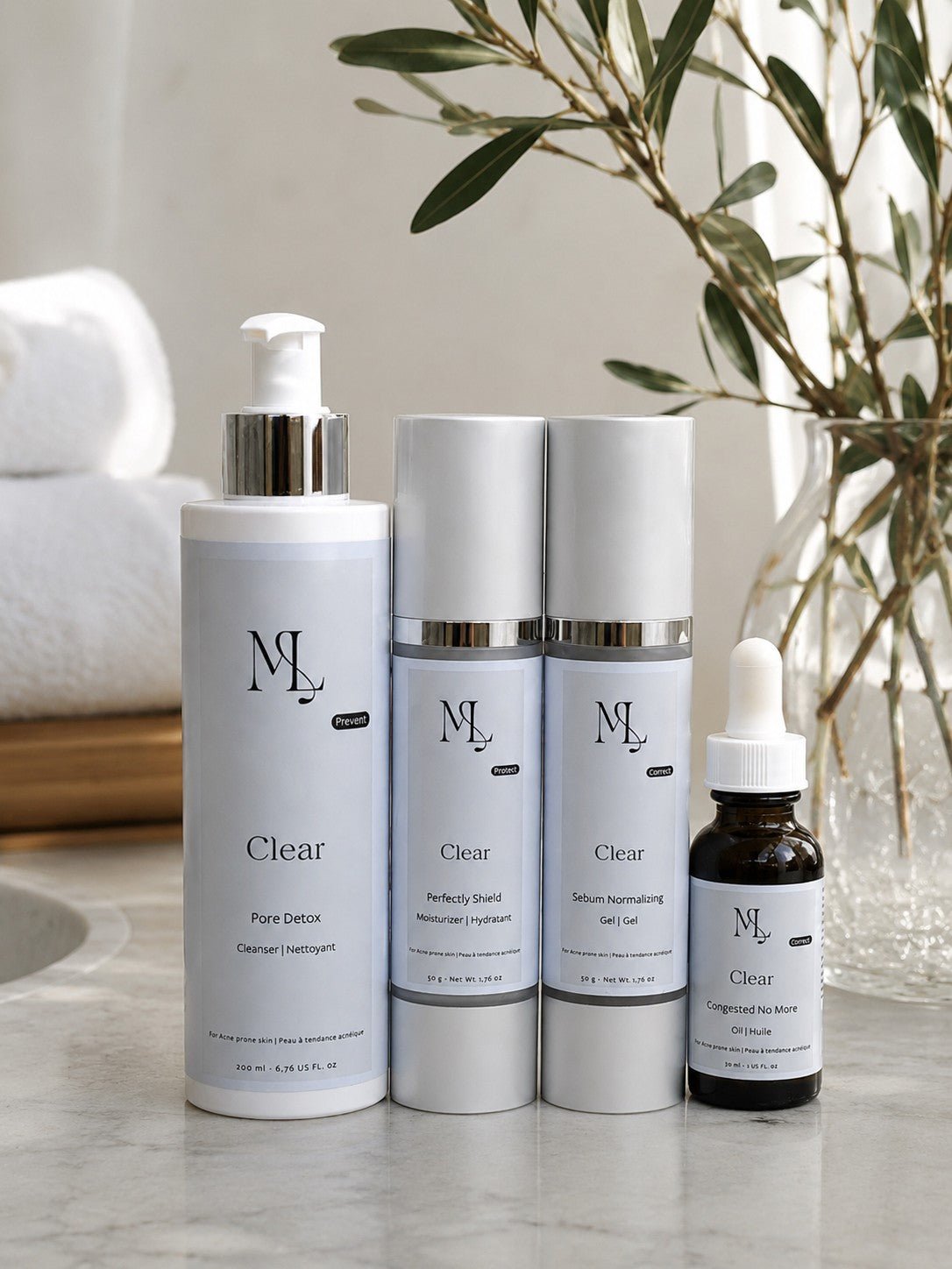 ML Clear Acne Essentials - ML Skincare Products - ML Aesthetic Clinic