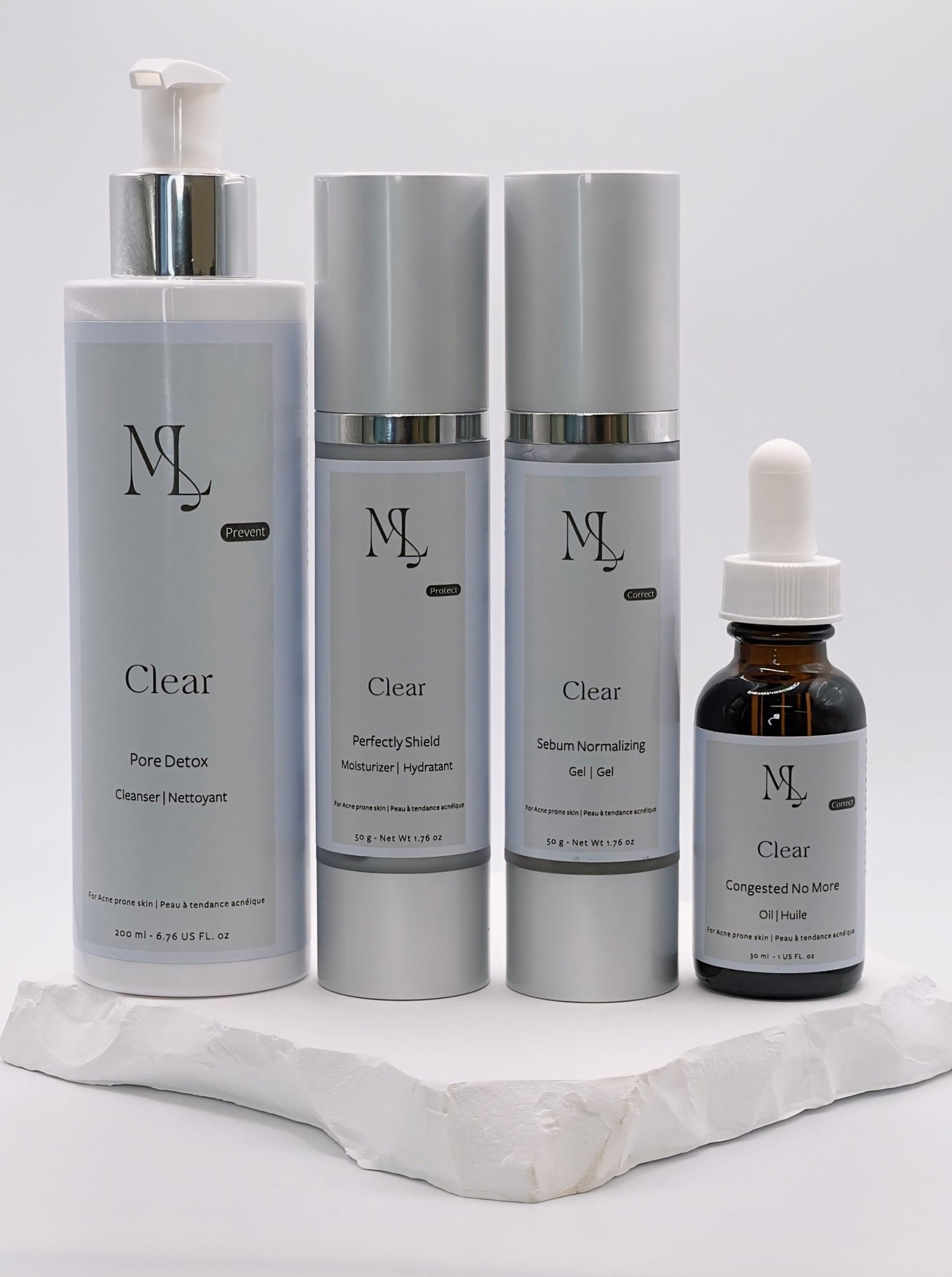 Non Inflamed Acne Routine - ML Aesthetic Clinic - ML Aesthetic Clinic