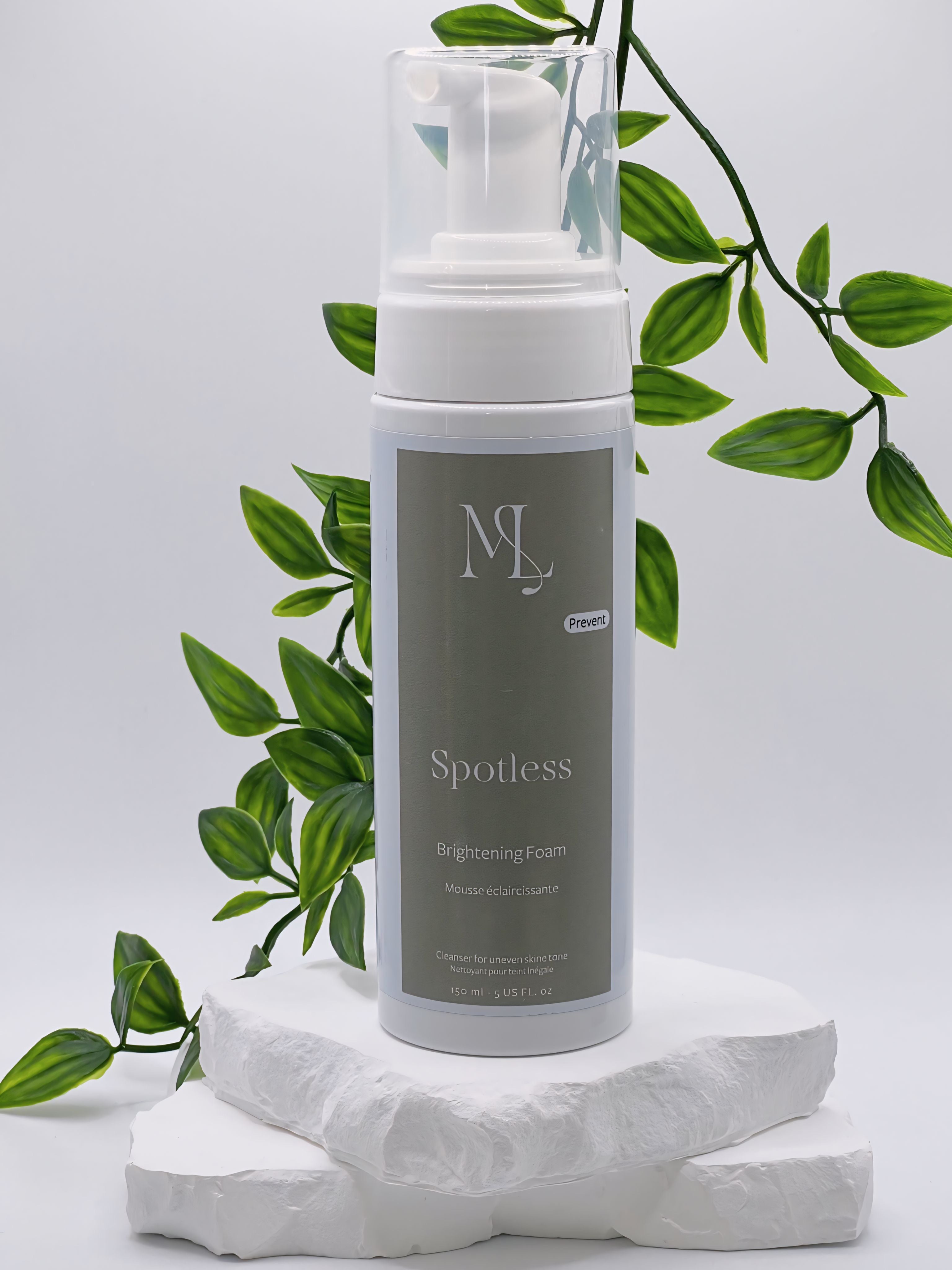 Espuma iluminadora ML Spotless - ML Skincare Products