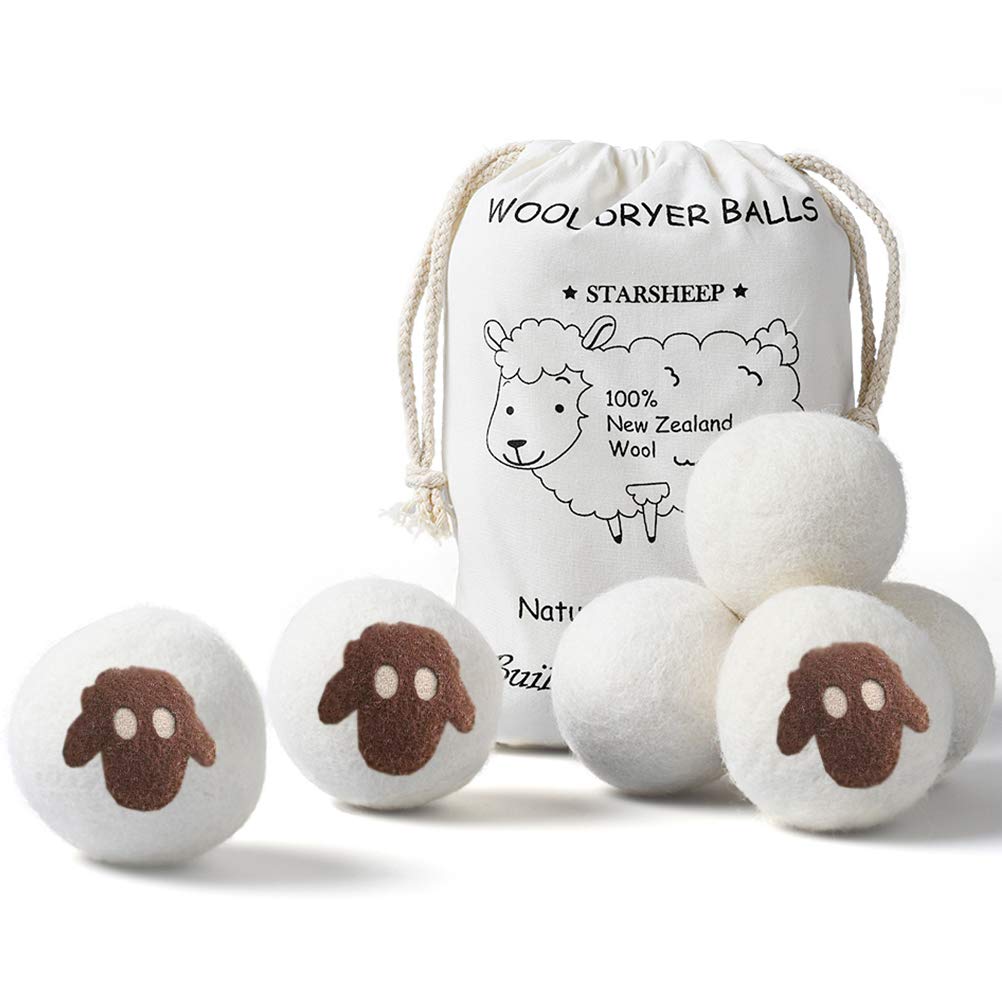 Wool Dryer Ball, Eco Friendly Cotton Balls/Fabric Softener
